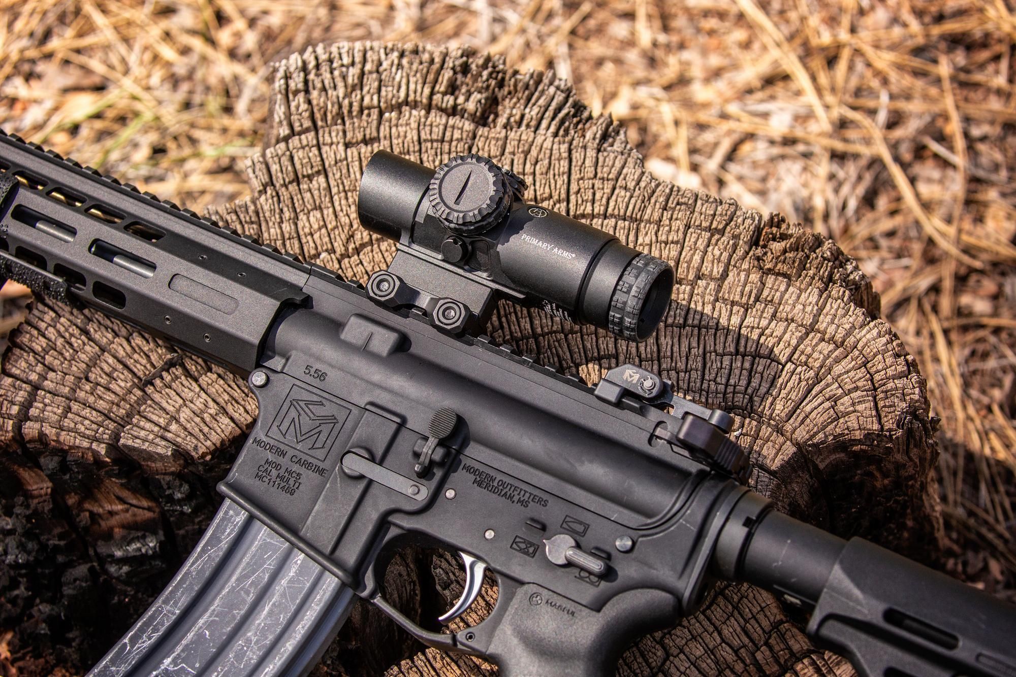 Primary Arms GLx 2X Prism Scope - ACSS CQB-M5 Reticle - 5.56
